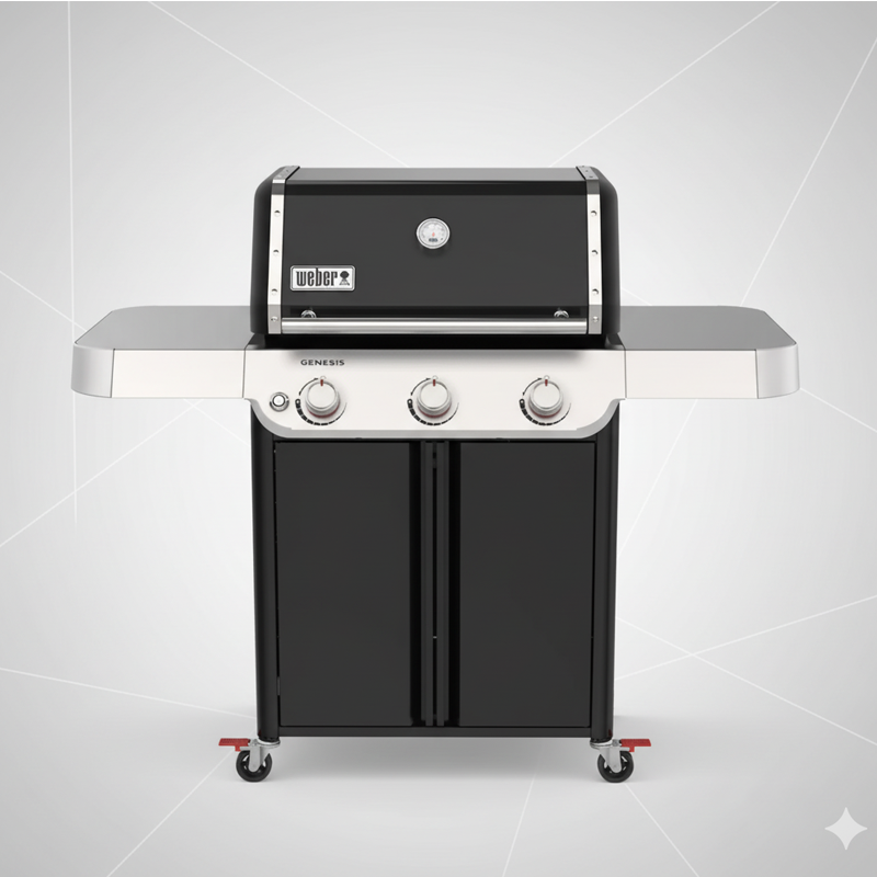 WEBER GENESIS E-315 LP BLK US/CA