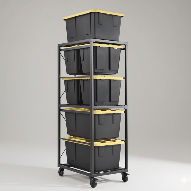 GORILLA 5 BIN RACK