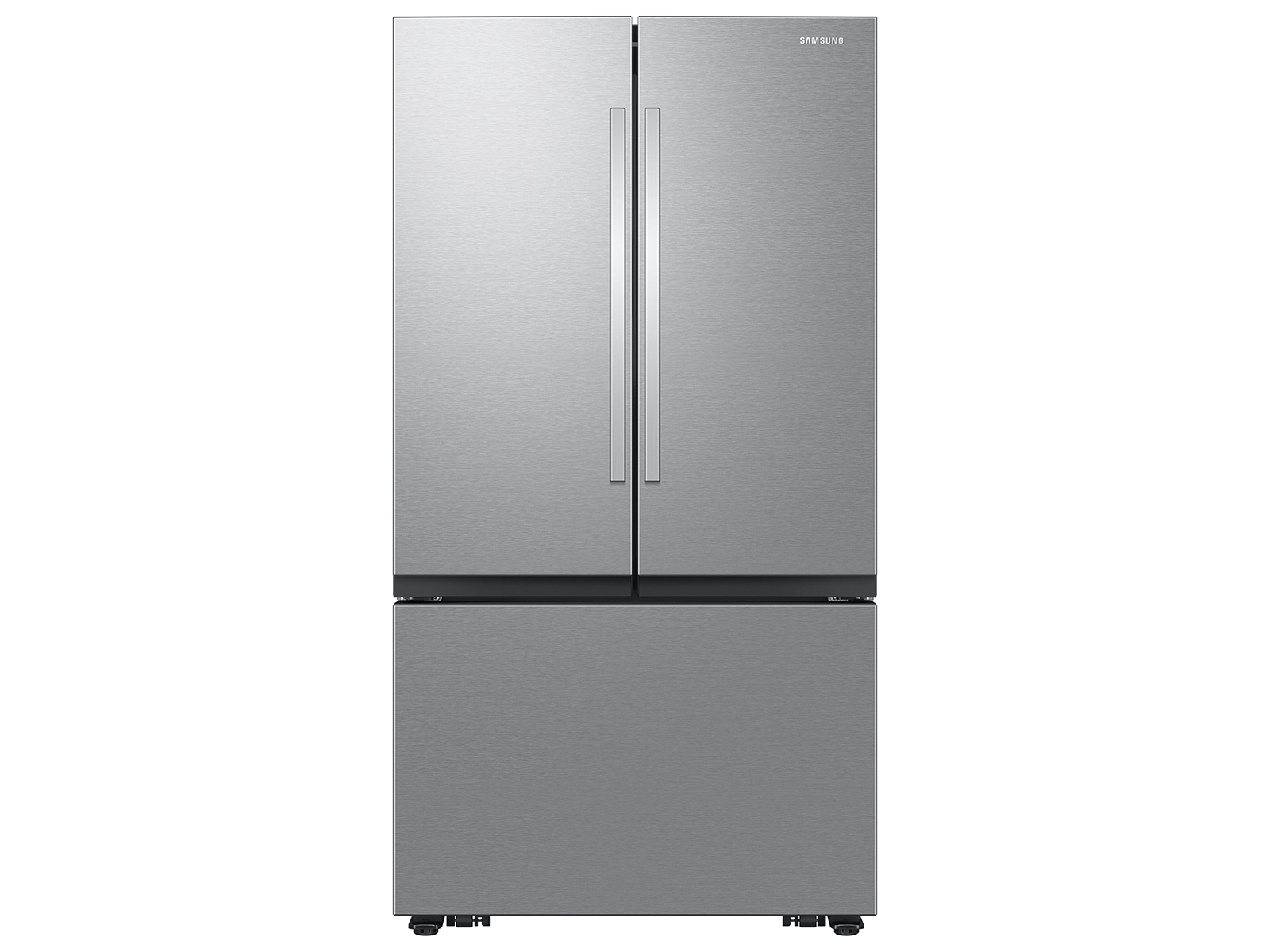 32 cu. ft. Mega Capacity Standard Depth 3-Door French Door Refrigerator in Stainless Steel with Dual Auto Ice Maker